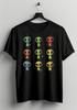 Multi Color Aliens T-Shirt: Fun Trendy Space Tee