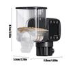 Fish Automatic Feeder Battery Powered Smart Fish Feeder With Timer Programmable Feeding Machine With Digital Display Smart Food
