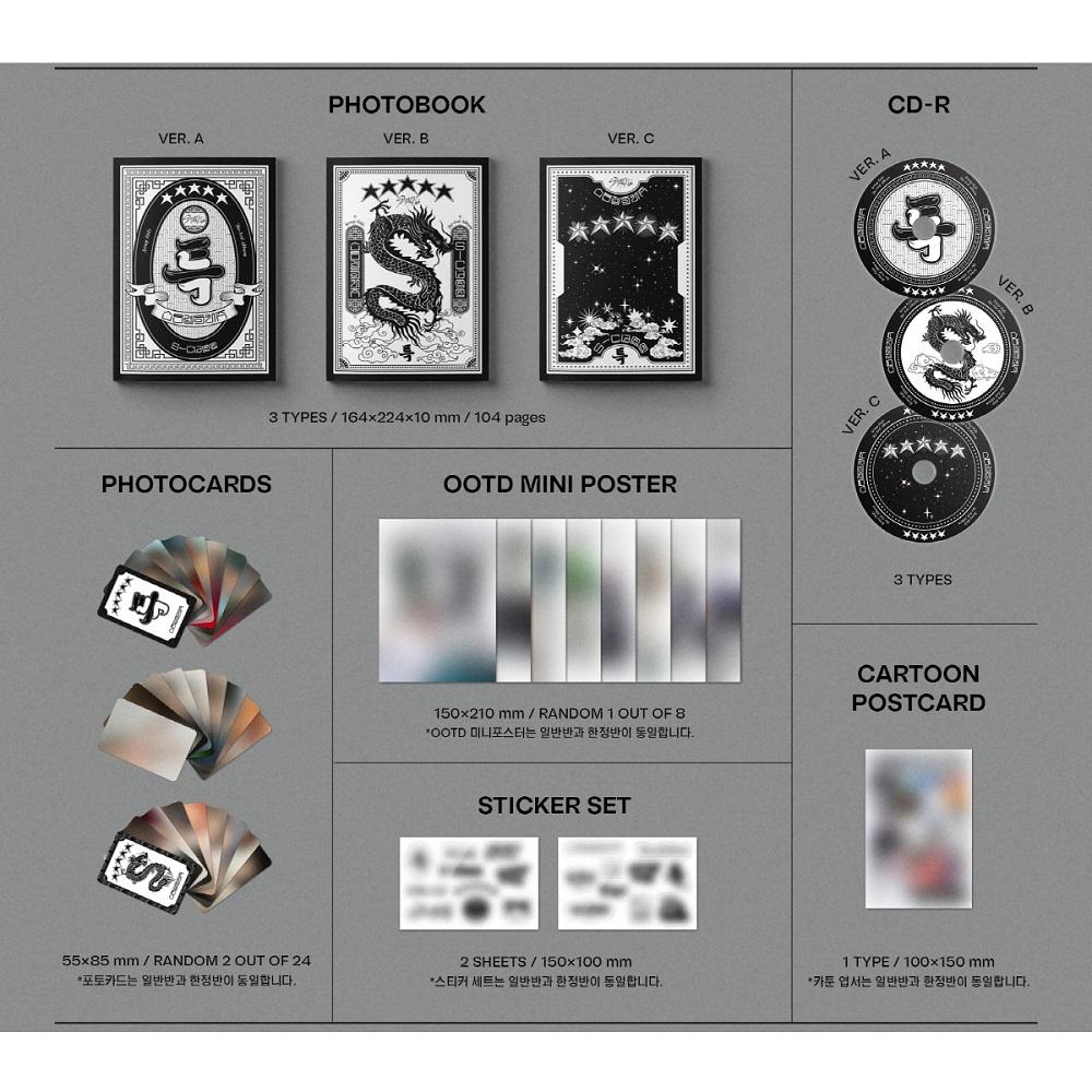 Stray Kids Vol.3 5-STAR Standard Edition CD+Vorbesteller-Bonus