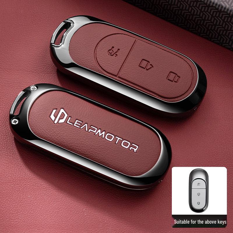 

High-End 2023 Leapmotor T03 C11 S01 C01 Key Case for Men & Women - Full Wrap Protection