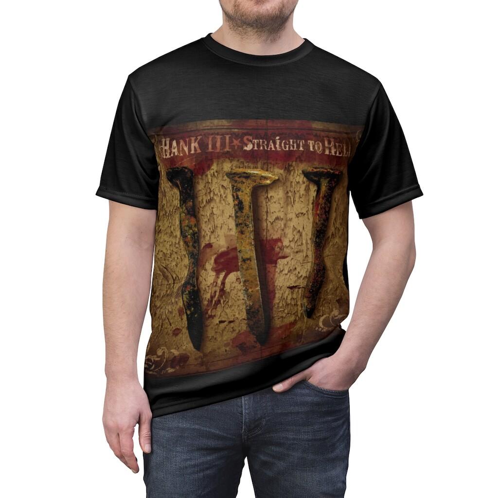 Hank 3 Country Punk Indie Rock Alternative Americana Hank III Tee Shirt Unisex T-Shirt L