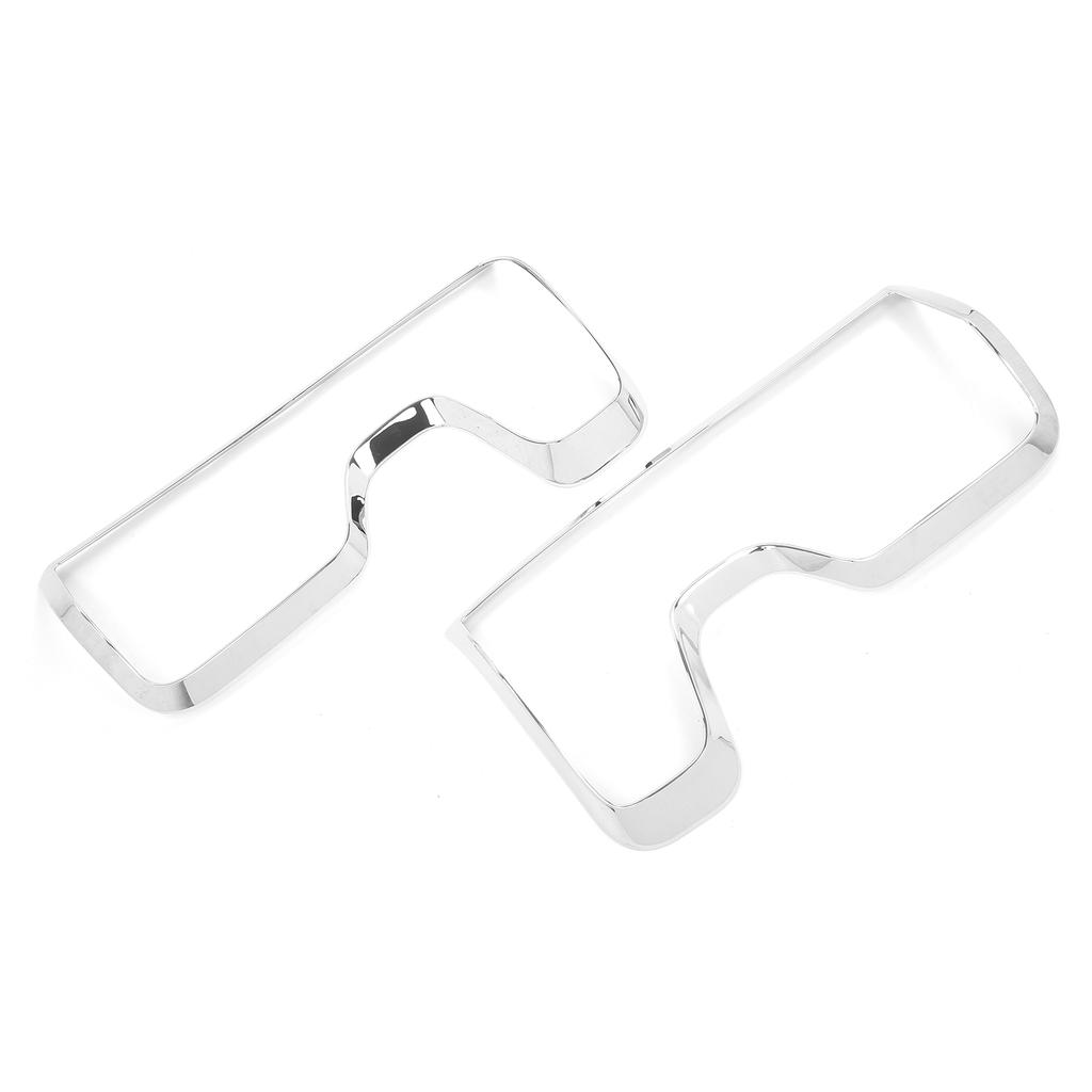 2 Stück Heckleuchten-Rahmenverkleidungen Chrom-Dekoration Ersatz für Chevrolet Silverado 1500 2020