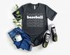 Baseball Repeat Vibes Shirt Game Day Vibes Sports Mom Shirt Game Day Baseball Shirts Baseball Mom Baseball Season Tee Modern Baseball Shirts