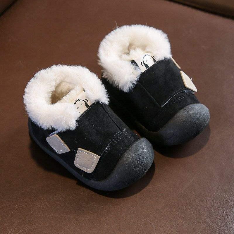 

Winter Baby Snow Boots with Velvet, Soft Sole, Non-slip, for Boys & Girls Size 20 / Insole 15 cm