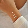 Vlen Natural Freshwater Pearl Bracelets for Women Gold Plated 18 K Stainless Steel Bracelet Dainty Pulseras Jewelry