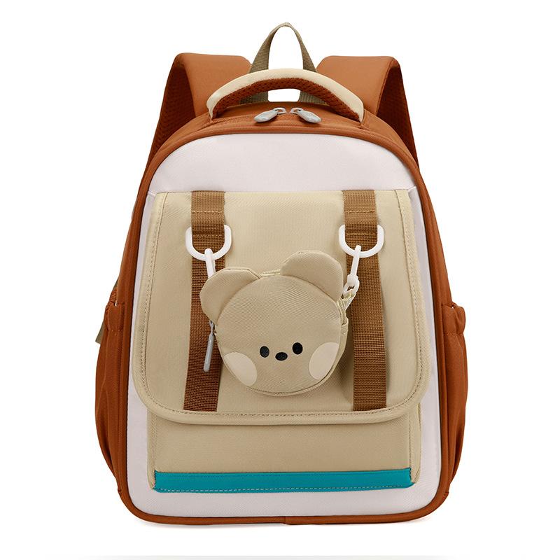 

Мультяшний рюкзак для дитячого садка Дитячий шкільний рюкзак для дівчинки/хлопчика Легкий рюкзак хакі