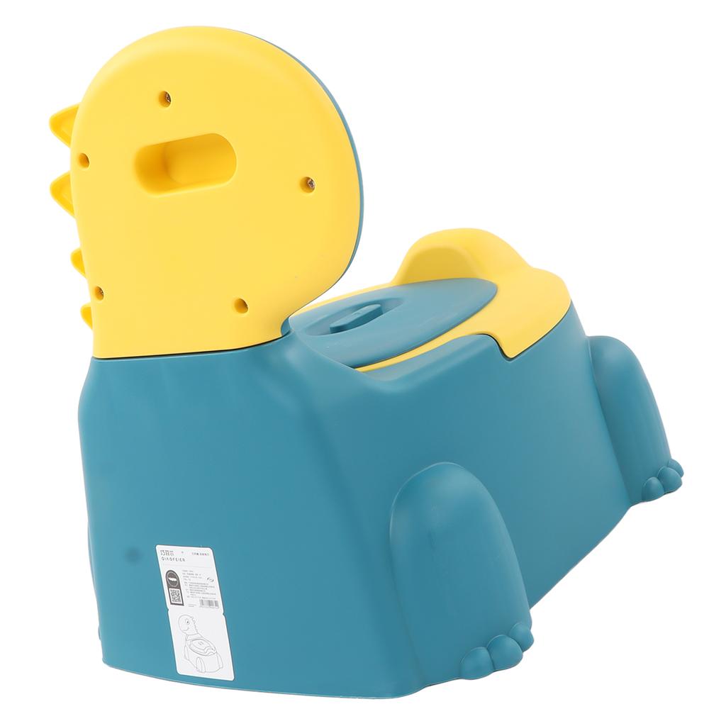 Dětský nočník Zesílený Ergonomický Moderní Kreslený Dinosauří Tréninkový Nočník Toaleta s Gumovou Základnou pro