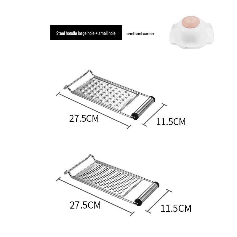 Stainless Steel Vegetable Grater and Slicer Set