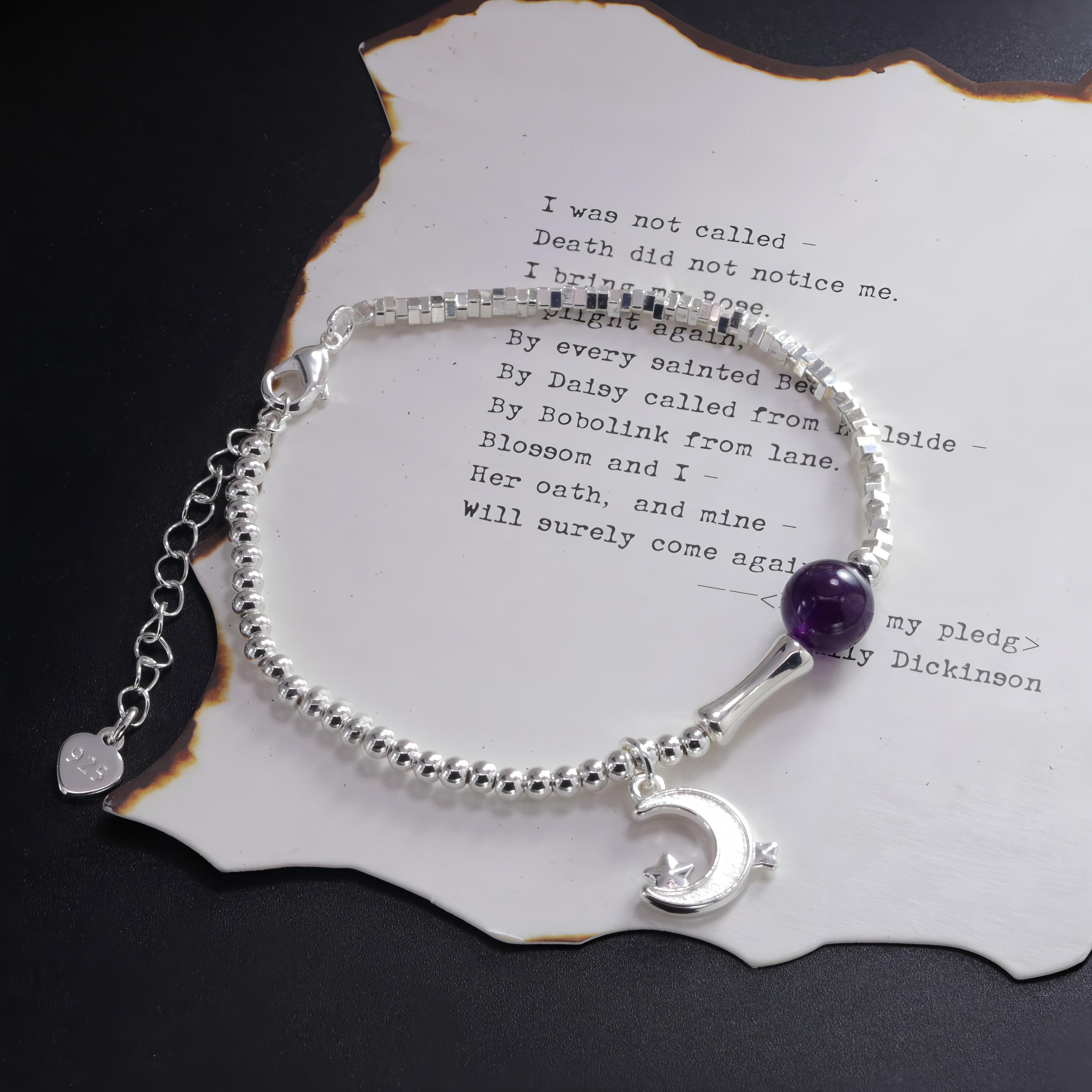 

Элегантный браслет-цепочка из бусин из натурального камня ручной работы, вневременной дизайн, подходящий для любого случая