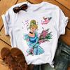 Graphic Print Women T Shirts Harajuku Streetwear Hip Hop Casual Loose O-neckShort Sleeve Y2k Tops