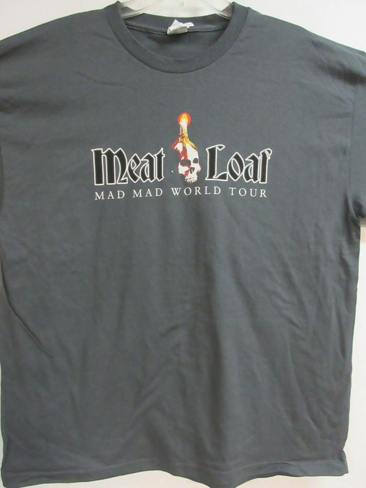 

MEAT LOAF OFFICIAL OLD STOCK MERCH 2012 BAND CONCERT MUSIC 3XL / XXXL Unisex T-Shirt M