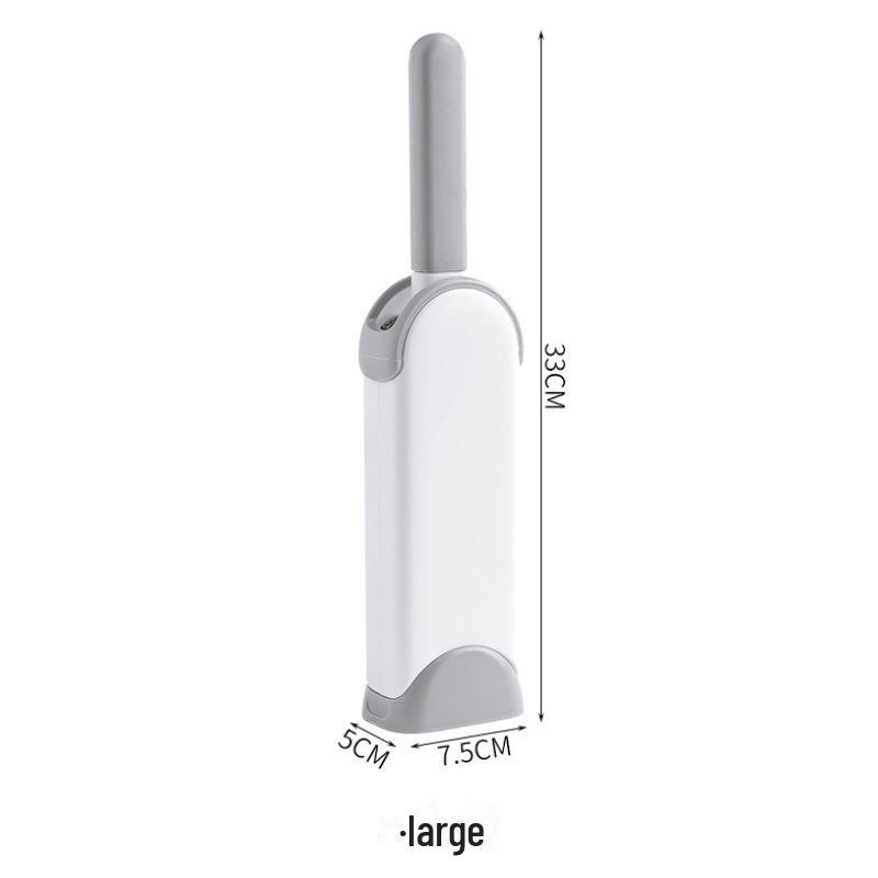 Double-Sided Retractable Dust & Hair Remover Brush for Clothing and Coats