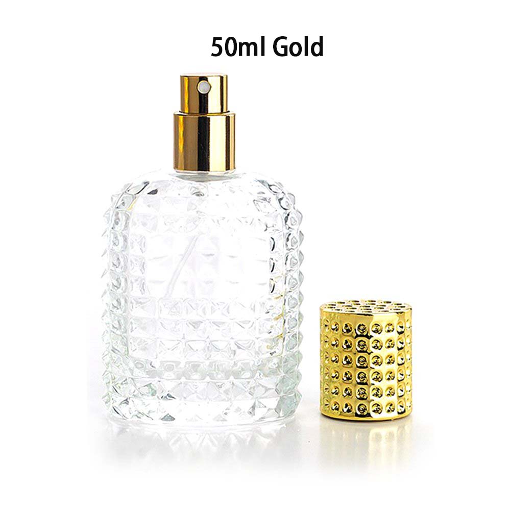 1/3PCS Women Perfume Spray Bottles 30ML/50ML Portable Travel Refillable Atomizer Pineapple Shape Transparent Spray Bottle Unisex