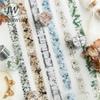 JIANWU 30mm*200cm Paper Ink Marks Series Vintage Smudge Film Landscape Material Collage PET Tape Creative DIY Journal Stationery