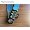 Stainless Steel Digital Angle Protractor 200mm - 360° Ruler for Woodworking