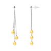 Earrings - Pearls & Colors - Genuine Cultured Pearls - 5-6 Mm - White Gold 375/1000 - 2-year Warranty