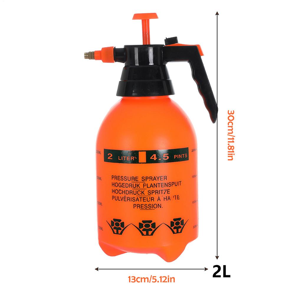 Car Washing Pressure Spray Pot Clean Pump Sprayer Pressurized Watering Spray Bottle GardeningTools Car Accessories