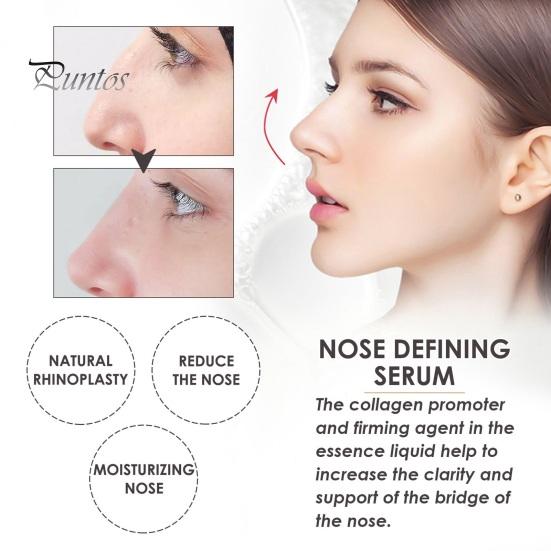 30ML Nose Repair Serum Firming Massage Gentle Ingredients Achieve Three-Dimensional Nose Shape Essence