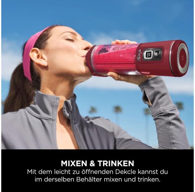 Стационарный блендер Ninja Blast cranberry (BC151EUCR)