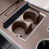 Car center console gear shift rear water cup box interior supplies for Toyota Sienna XL40    2024 2025