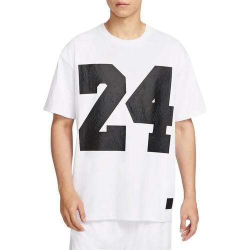 Nike No. 24 Crew Neck Fashionable Versatile Short-Sleeve T-Shirt Unisex