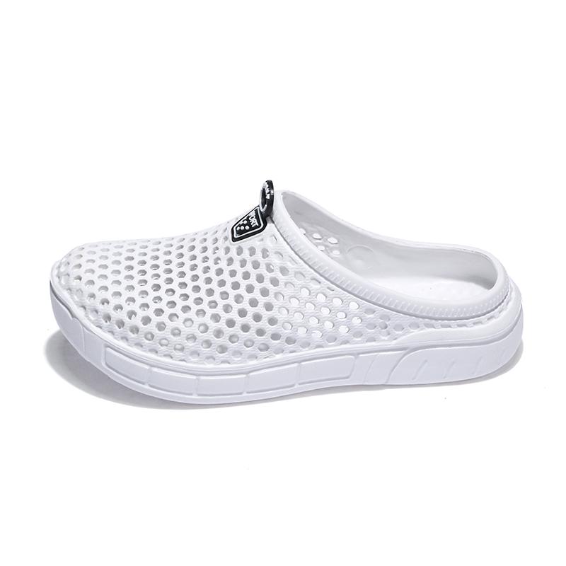 Plus Size Fashion Round Toe Unisex Sandals Leisure Mixed Colors Mens Flat Sandals Summer Basic Shallow Couple Sandals