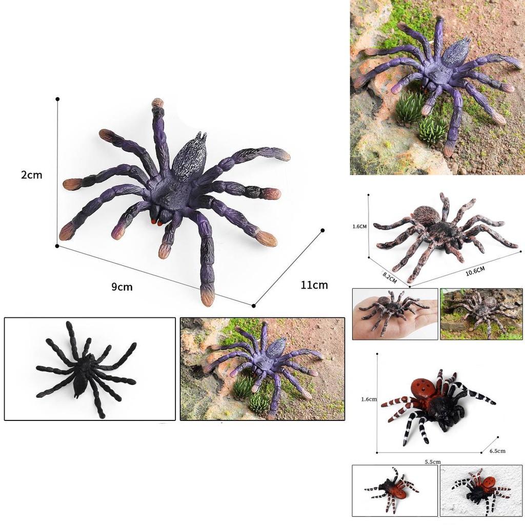 Children's Realistic Solid Animal Insect Model Toy Phoenix Tail Butterfly Caterpillar Educational Ornament