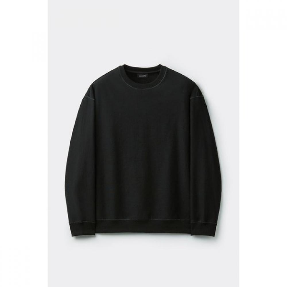 Customellow Black Stitch Sweatshirt Black Cwtaw25623bkx