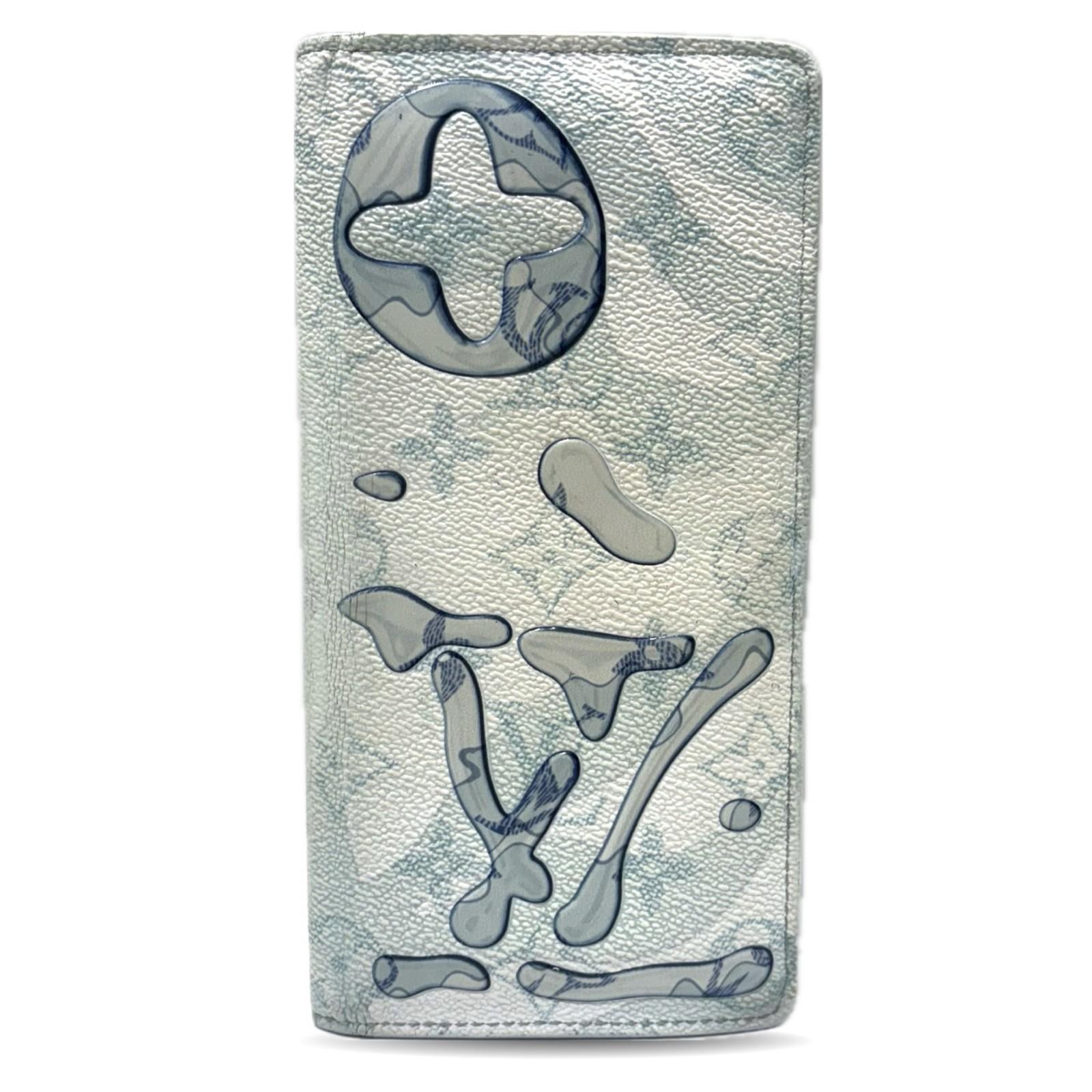 

Вжитий гаманець LOUIS VUITTON Aqua Garden шкіряний Жіночий