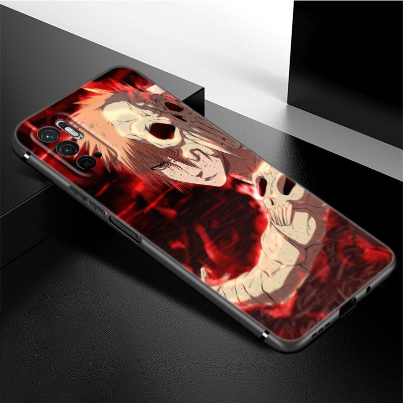 Anime BLEACHS Phone Case For Xiaomi Redmi Note 11 10 9 8 Pro 11T 5G 10T 10S 9S 9T 9i 9C 9A 8T Soft TPU Black Cover Coque Funda
