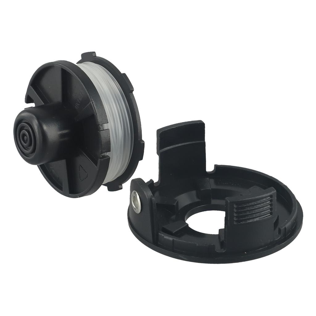 Replacement Trimmer Head Spool Cap Much Easier 1.6 Mm Practicall 196146-9 String Trimmer 8.3 Metres/27ft With Spring