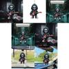 Cartoon Skull Car Ornament With Acrylic Construction For Halloween And Auto Accessories