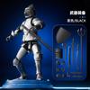 Electroplate Metallic Texture Lucky 13 Doll Figure Movable Joint Puppet Joint Magnetic Building Block 3D Assembled Boy Toy Gift