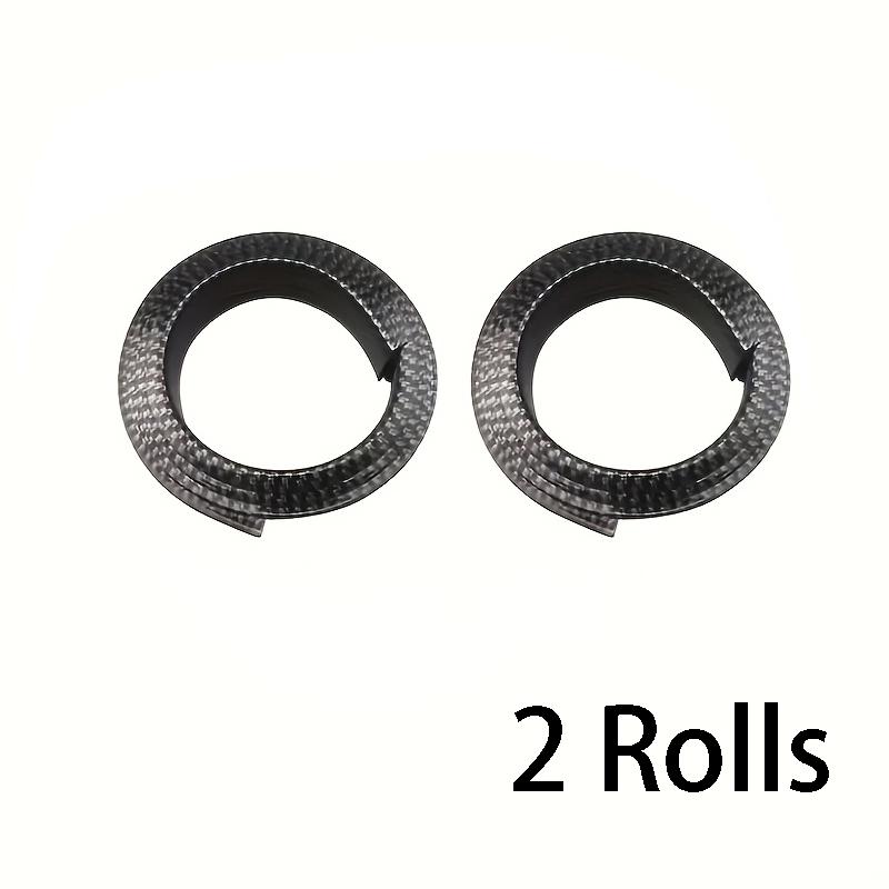 

2Pcs Universal Matte PVC Wheel Arch Guards - Scratch & Impact Protection Strips for Front Fenders