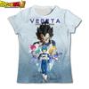 Dragon Ball Z Graphic Print T-Shirt 100% Cotton Soft Breathable Elastic Comfortable for Fans and Daily Wear