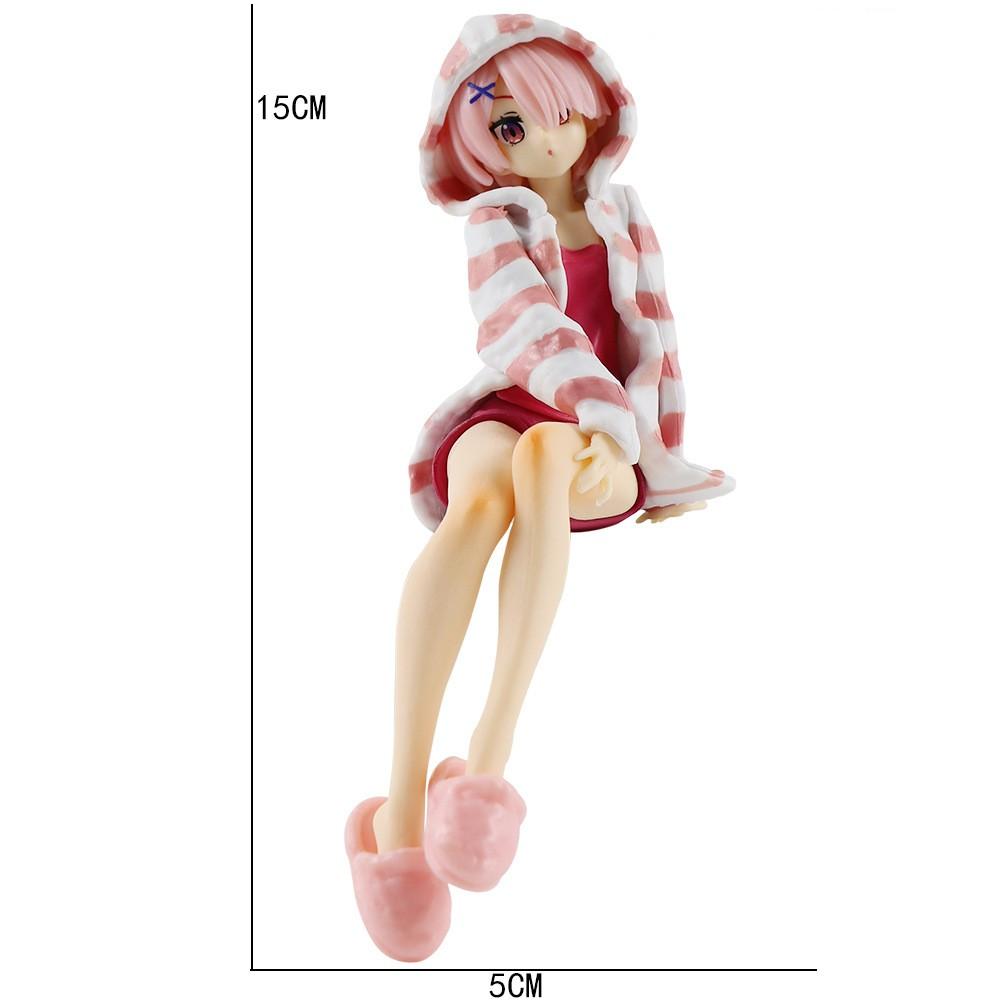 17cm Anime Figure Kawaii Girl Apron Maid Dress Girl PVC Action Model Toy Birthday  Gift