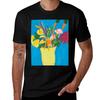 Flowers In A Vase Tshirt Durable Work Wear Tshirt