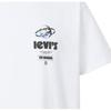 Levis Logo Loose Comfortable Crew Neck Short Sleeve T-Shirt Men Tops White 87373-0047