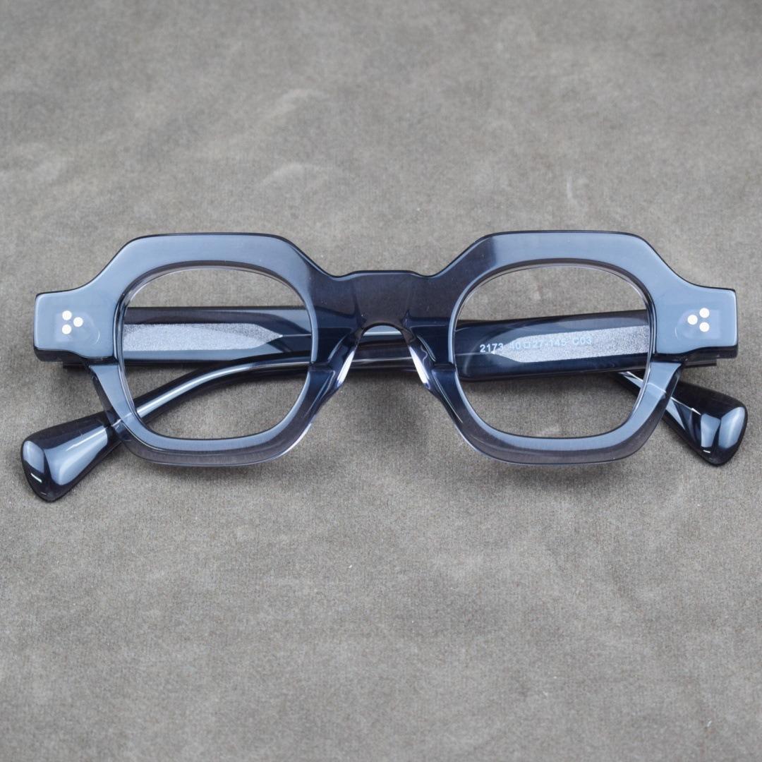 

Модные рецептурные очки Ацетат Прогрессивные Оптические очки Для женщин Мужчин Защита от синего света Очки для близорукости Single Version&1.56&Anti Blue Ray серый