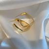 Trendy Geometric Metal Hoop Dangle Earrings - European & American Fashion