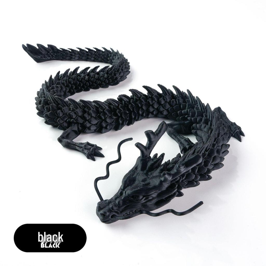 Articulated 3D Printed Chinese Dragon Children's Gift Ornament