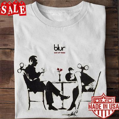 NEUES Blur Band Out of Time Song Weißes T-Shirt TE8891 Unisex T-Shirt