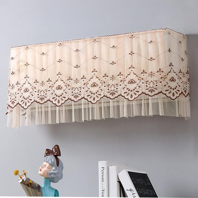 

Чехол для кондиционера, пылезащитный чехол для настенного кондиционера в спальню, прочный кружевной подвесной чехол для четырех сезонов Within 92 1.5p-2p белый