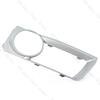 51117312595 51117312596 Front Bumper Fog Light Lamp Trim Silver Frame Cover Cap Shell Lid For BMW X6 E71 2012 2013 2014