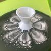 Copo para Pouring de Tinta 7 Funis Copo Dividido para Tinta Acrílica Copo para Pouring com Padrão de Flor para Arte Fluida Acessórios para Pintura de Flores DIY