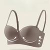 Sexy trägerlose Push-Up-Unterwäsche ohne Stahlring, schöner Rücken, geschlossene Brüste, bequemer, atmungsaktiver Sling-Damen-BH
