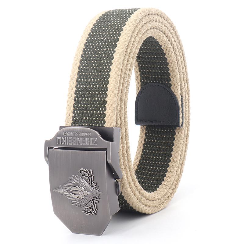 Ζώνη Κανβά με Λογότυπο Warcraft: Unisex Εξωτερική Καθημερινή Τακτική Ζώνη από Κράμα