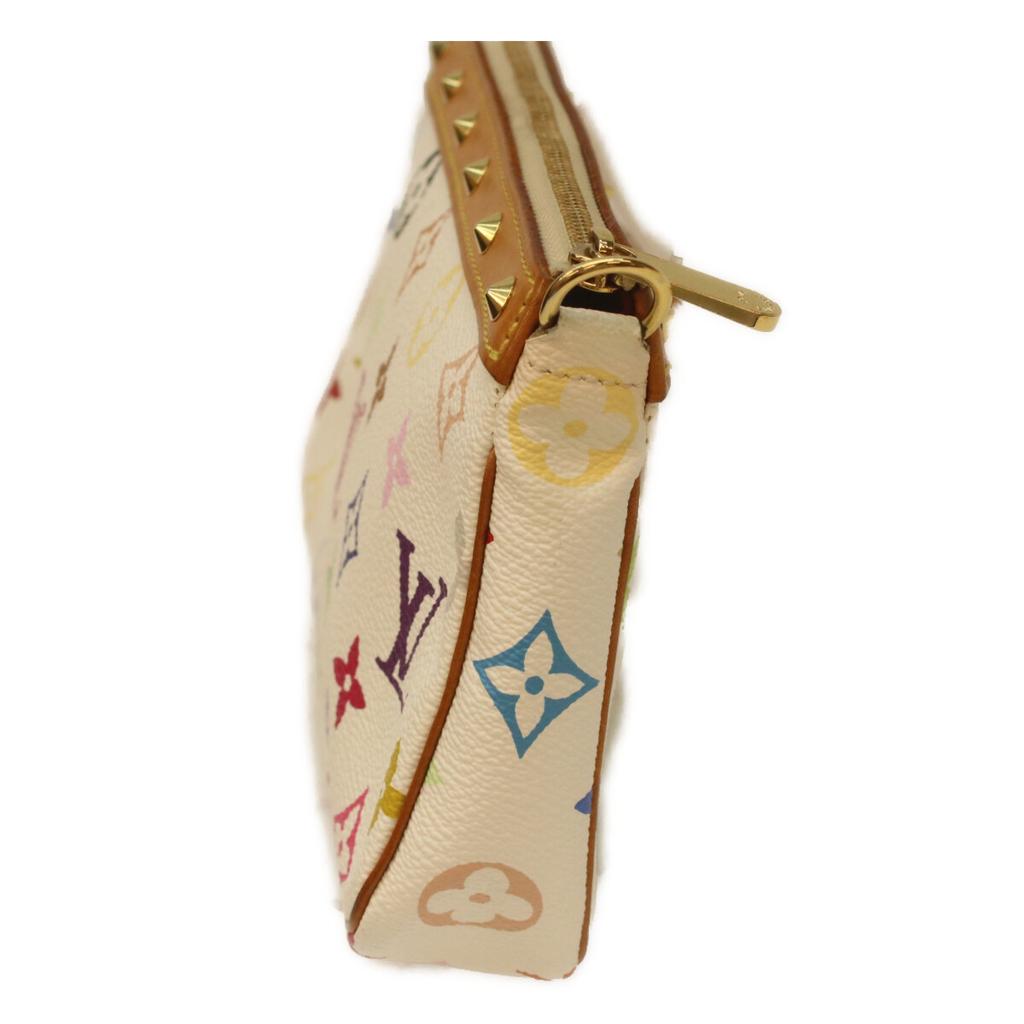 Louis Vuitton M92649 Pochette Accessoire Monogramme Multicolore Marron Sac à Main BronOccasion