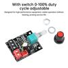 DC 8-24V 5A 4 Wire Violent Fan Speed Controller Brushless 22KHz Adjustable DC Motor PWM Speed Controller
