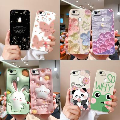 Casing For OPPO F5 F7 F11 F15 F17 F19 F19S F21 F21S Pro Plus Lovely Anime Panda Frog Soft Silicone High Quality Anti Slip Durable Shell For OPPO Cases